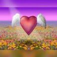 spiritualist reader Heart with Wings